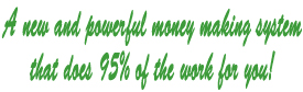 Website wealth does 95% of the work for you!